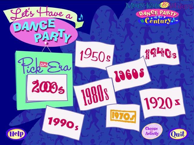 Mary Kate Ashley's DANCE PARTY of the century Microsoft Windows PC CD-PC Gamez USA