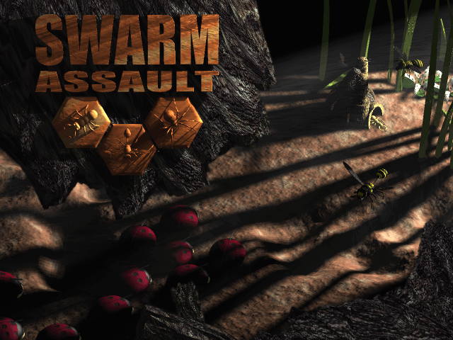 Swarm Assault Microsoft Windows PC CD-PC Gamez USA