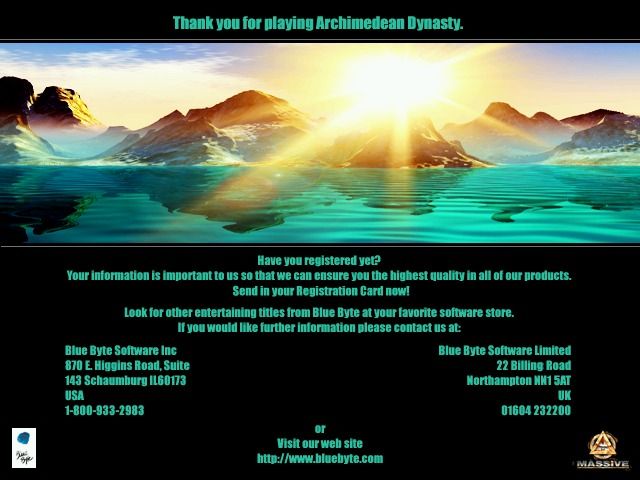 Archimedean Dynasty Microsoft Windows PC CD-PC Gamez USA