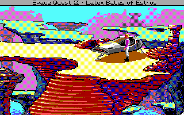 Space Quest IV Roger Wilco and the Time Rippers Microsoft Windows PC CD-PC Gamez USA