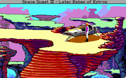 Space Quest IV Roger Wilco and the Time Rippers Microsoft Windows PC CD-PC Gamez USA