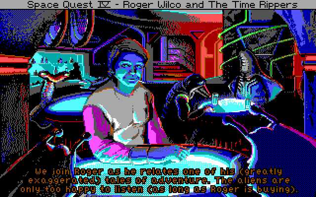 Space Quest IV Roger Wilco and the Time Rippers Microsoft Windows PC CD-PC Gamez USA