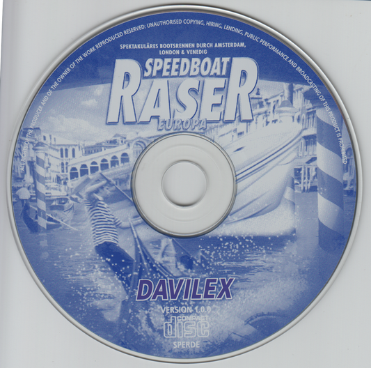Speedboat Raser Europa Microsoft Windows PC CD -PC Gamez USA