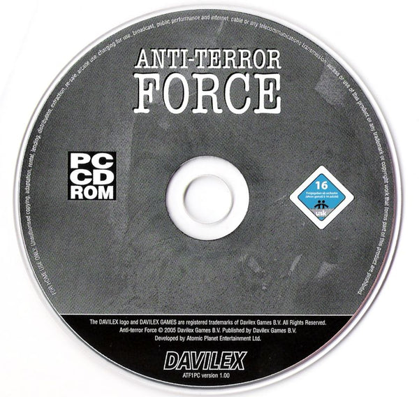 ATF Anti Terror Force Microsoft Windows PC CD by PC Gamez USA