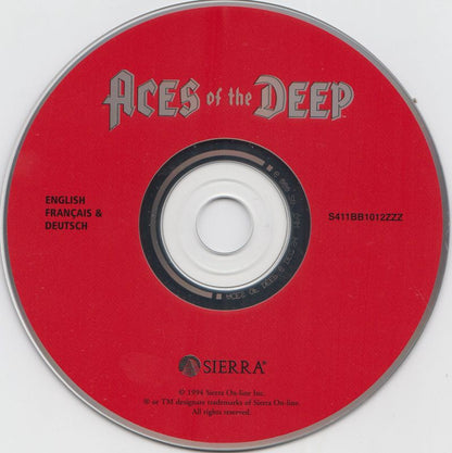 Aces of the Deep Microsoft Windows PC CD-PC Gamez USA