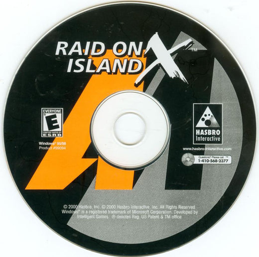 Action Man Raid on Island X physical PC game CD - PC Gamez USA