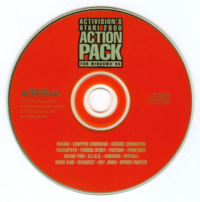 Activision's Atari 2600 Action Pack Disc 1 - 2 Microsoft Windows PC CD