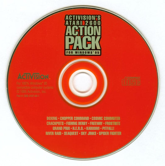 Atari 2600 Action Pack Microsoft Windows PC CD-PC Gamez USA