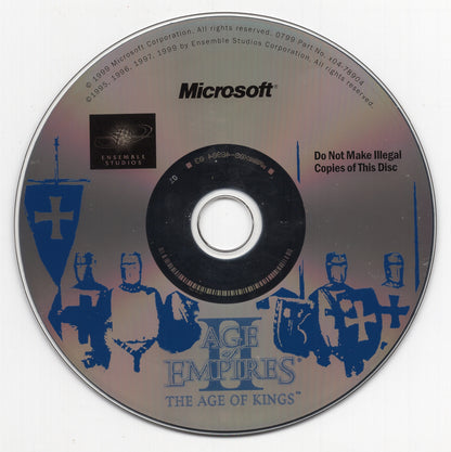 Age Of Empires II The Age Of Kings Microsoft Windows PC CD-PC Gamez USA