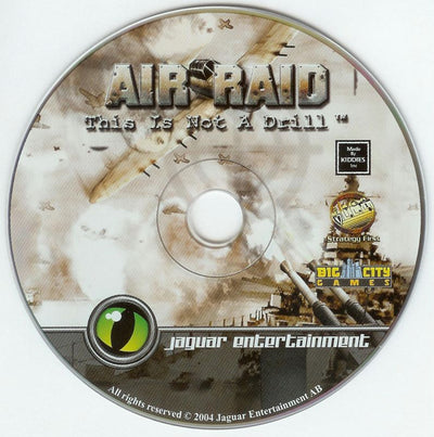 Air Raid This Is Not a Drill Microsoft Windows PC CD
