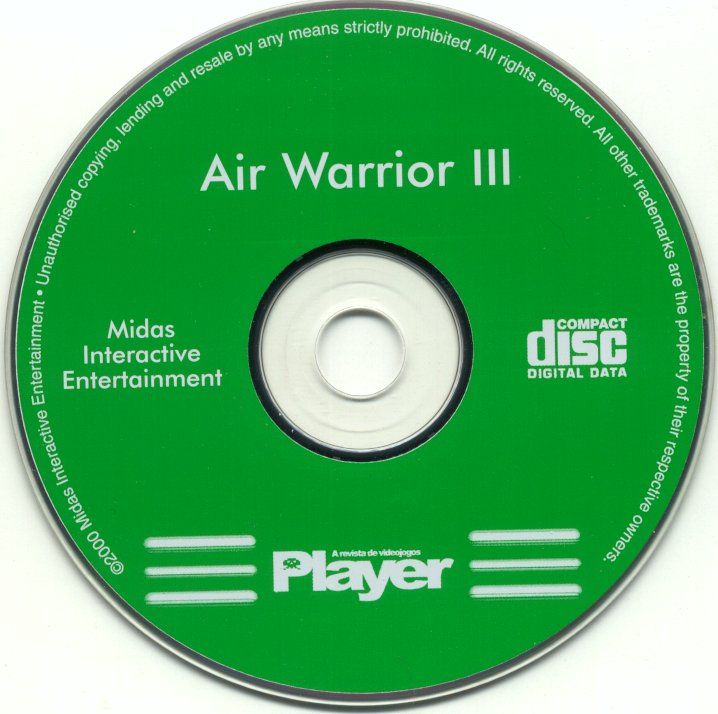 Air Warrior III Microsoft Windows PC CD-PC Gamez USA