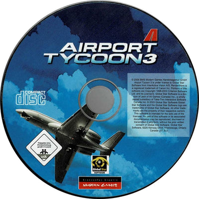 Airport Tycoon 3  Microsoft Windows PC CD