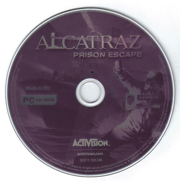 Alcatraz Prison Escape Microsoft Windows PC CD-PC Gamez USA