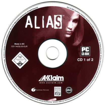 Alias Disc 1 - 2 Microsoft Windows PC CD-PC Gamez USA