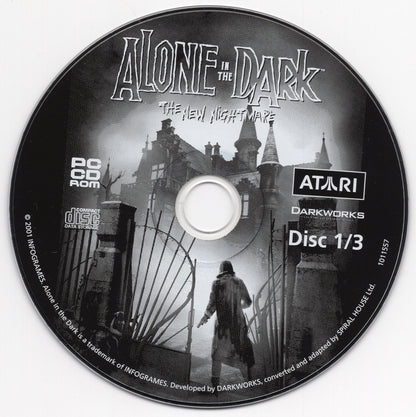 Alone in the Dark 4 The New Nightmare Disc 1-3 Microsoft Windows PC CD-PC Gamez USA