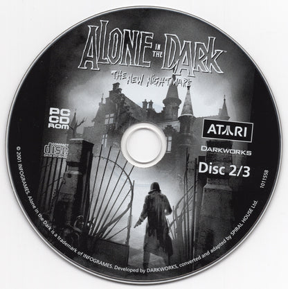 Alone in the Dark 4 The New Nightmare Disc 1-3 Microsoft Windows PC CD-PC Gamez USA