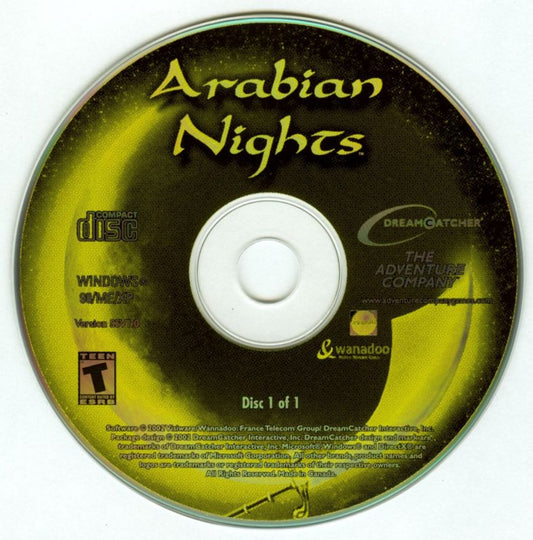 Arabian Nights Microsoft Windows PC CD-PC Gamez USA
