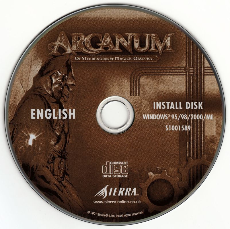Arcanum - Of Steamworks & Magick Obscura Disc 1-2 Microsoft Windows PC CD-PC Gamez USA