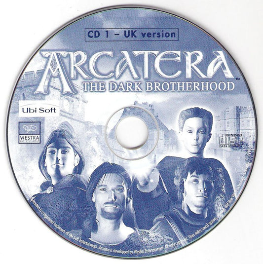 Arcatera The Dark Brotherhood Disc 1-3 Microsoft Windows PC CD-PC Gamez USA