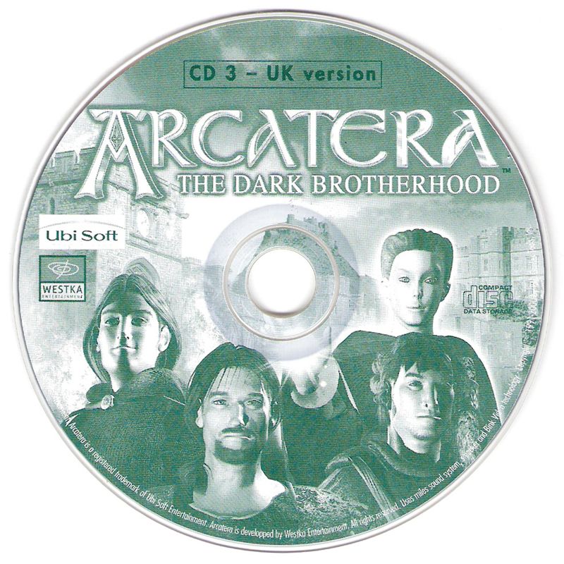 Arcatera The Dark Brotherhood Disc 1-3 Microsoft Windows PC CD-PC Gamez USA
