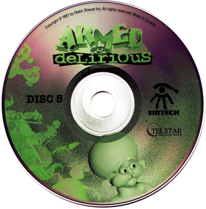 Armed & Delirious Disc 1-5 Microsoft Windows PC CD-PC Gamez USA