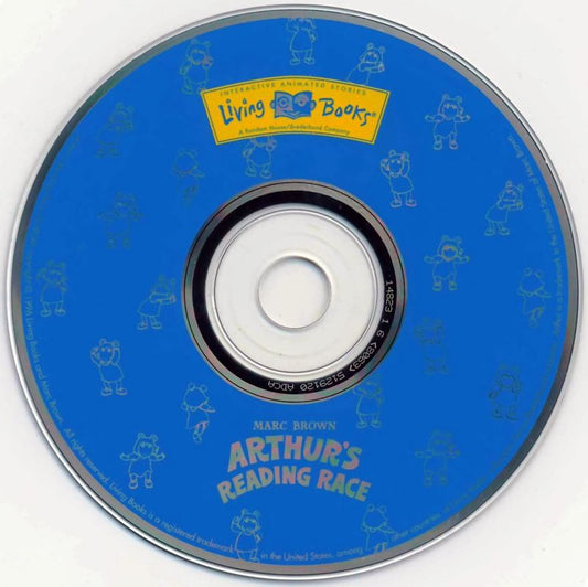 Arthur's Reading Race Microsoft Windows PC CD-PC Gamez USA