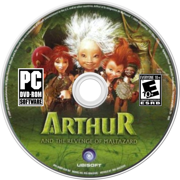 Arthur and the Revenge of Maltazard Microsoft Windows PC DVD by PC Gamez USA