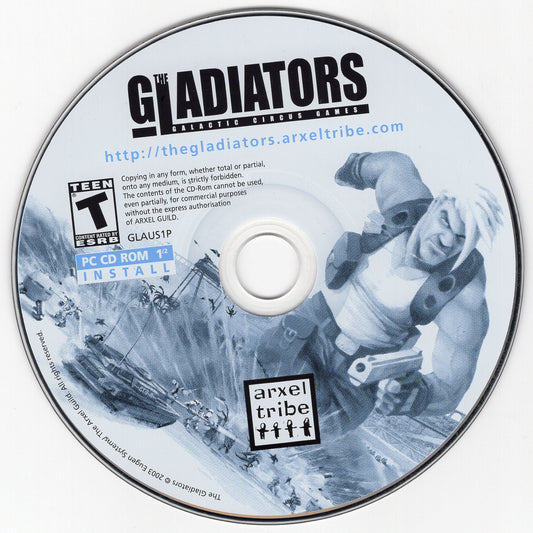 Arxel Guild The Gladiators Galactic Circus Games Disc 1-2 Microsoft Windows PC CD-PC Gamez USA