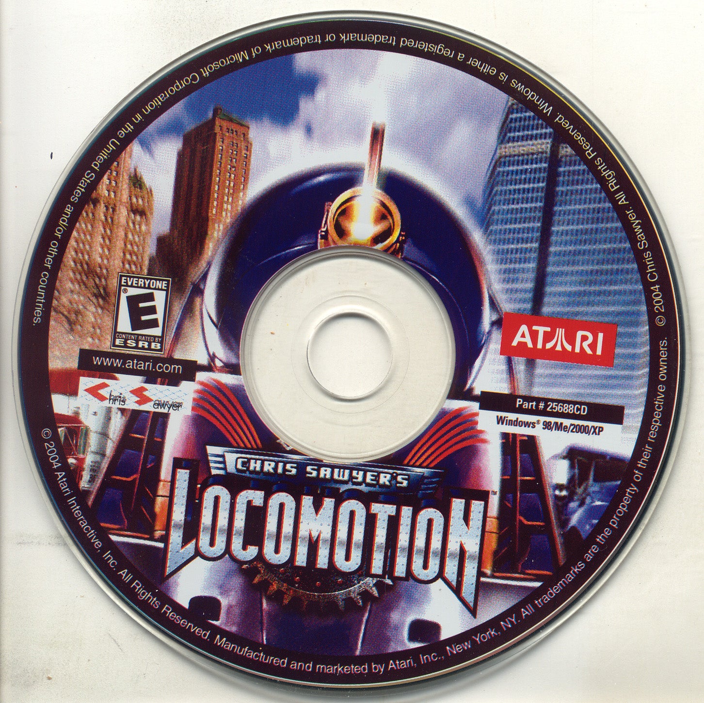 Atari Chris Sawyers Locomotion Microsoft Windows PC CD-PC Gamez USA