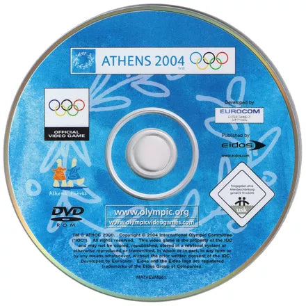 Athens 2004 Microsoft Windows PC CD-PC Gamez USA