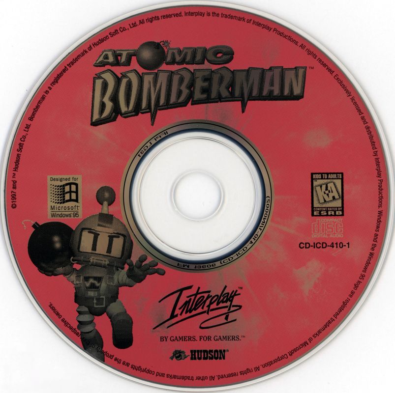 Atomic Bomberman Microsoft Windows PC CD-PC Gamez USA
