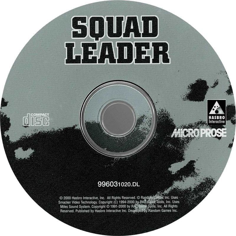 Avalon Hill's Squad Leader Microsoft Windows PC CD-PC Gamez USA
