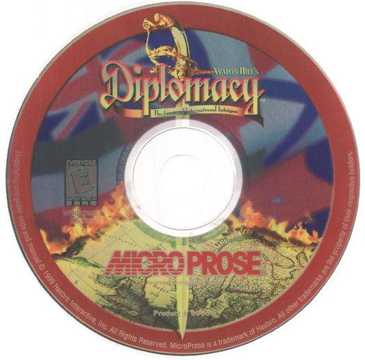 Avalon Hills Diplomacy Microsoft Windows PC CD-PC Gamez USA