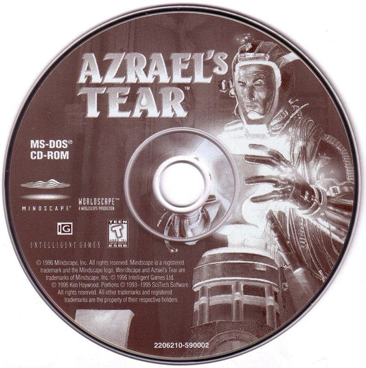 Azrael's Tear MIndscape Microsoft Windows PC 1996 MS-DOS-PC Gamez USA