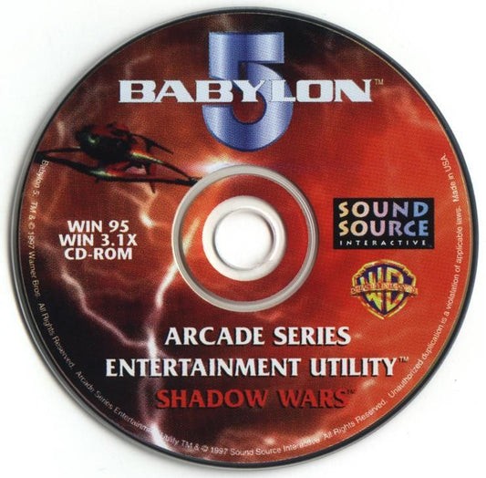 Babylon 5 Shadow Wars Microsoft Windows PC CD-PC Gamez USA