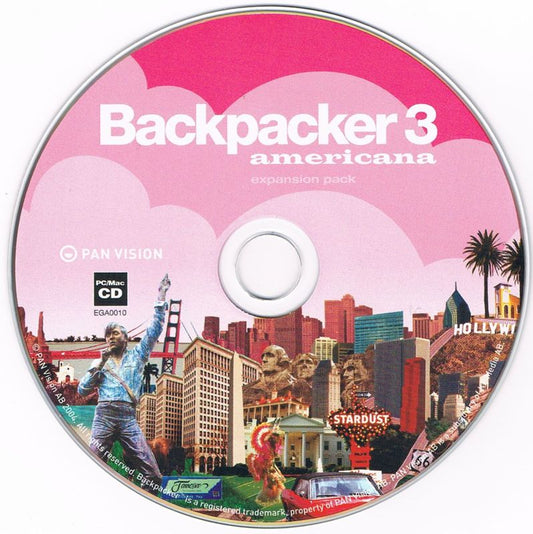 BackPacker 3 Americana Microsoft Windows PC CD-PC Gamez USA
