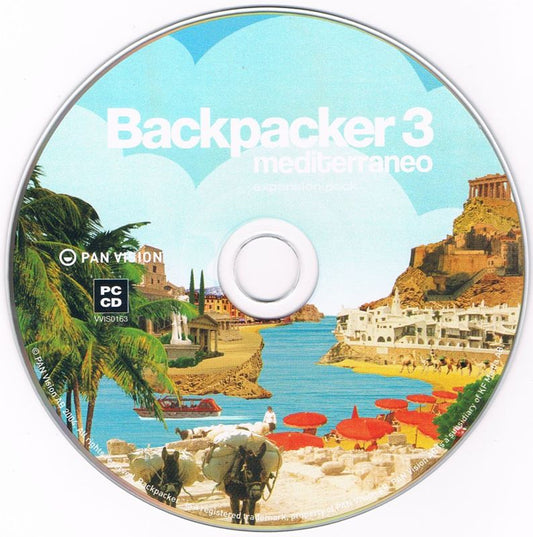 Backpacker 3 Mediterraneo Microsoft Windows PC CD-PC Gamez USA