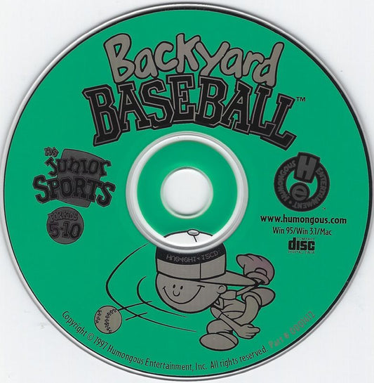 Backyard Baseball Microsoft Windows PC CD-PC Gamez USA