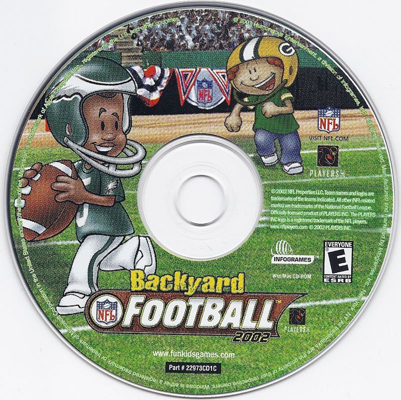 Backyard Football 2002 Microsoft Windows PC CD-PC Gamez USA