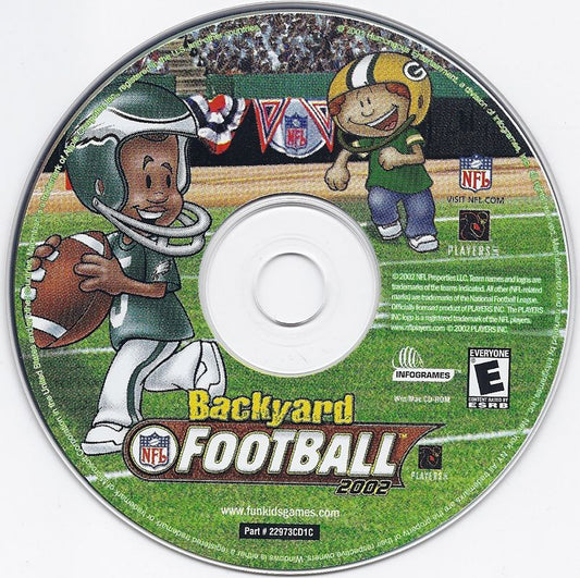 Backyard Football 2002 Microsoft Windows PC CD-PC Gamez USA