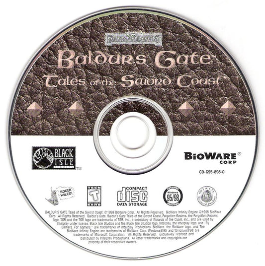 Baldur's Gate Tales of the Sword Coast Microsoft Windows PC CD-PC Gamez USA