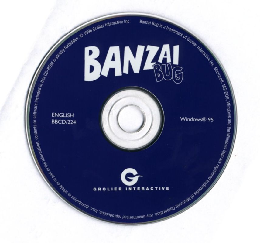 Banzai Bug Microsoft Windows PC CD-PC Gamez USA