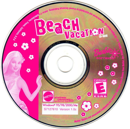 Barbie Beach Vacation Microsoft Windows PC CD-PC Gamez USA