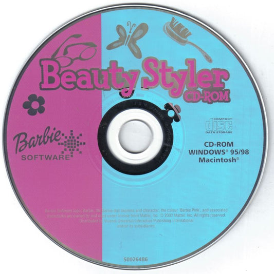 Barbie Beauty Styler Microsoft Windows PC CD-PC Gamez USA