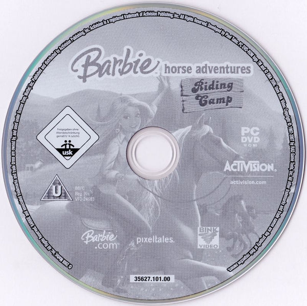 Barbie Horse Adventures Riding Camp Microsoft Windows PC DVD by PC Gamez USA