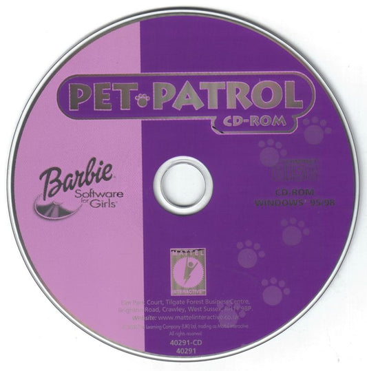 Barbie Pet Rescue Microsoft Windows PC CD-PC Gamez USA