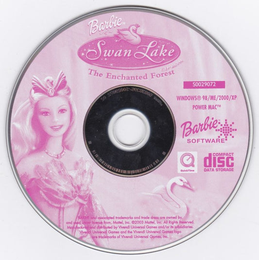 Barbie of Swan Lake The Enchanted Forest Microsoft Windows PC CD-PC Gamez USA