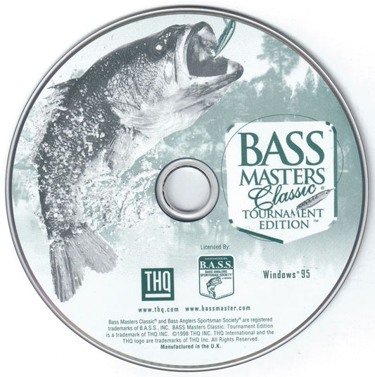 Bass Masters Classic - Tournament Edition Microsoft Windows PC CD-PC Gamez USA