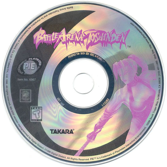 Battle Arena Toshinden Microsoft Windows PC CD-PC Gamez USA