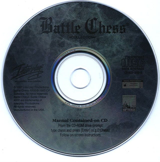 Battle Chess Collection Microsoft Windows PC CD-PC Gamez USA
